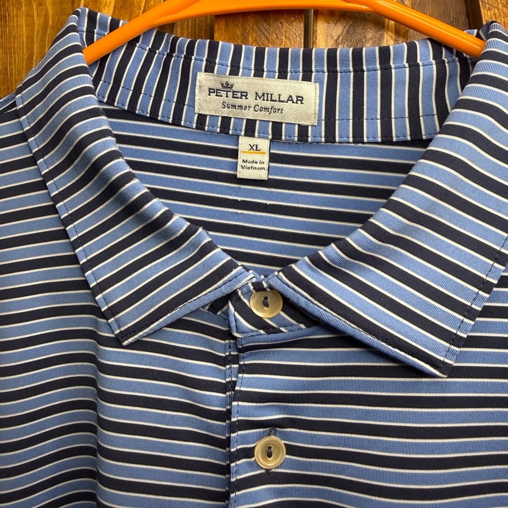Peter Millar Golf Polo, Men’s XL